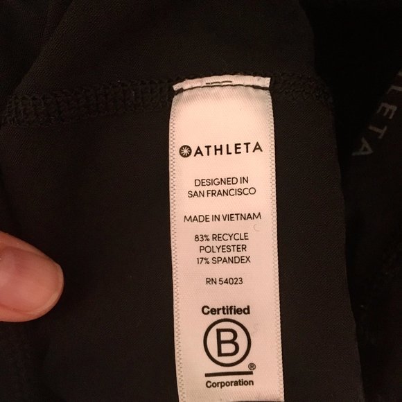 Athleta Dobby Hybrid Crop Leggings - Picture 7 of 8